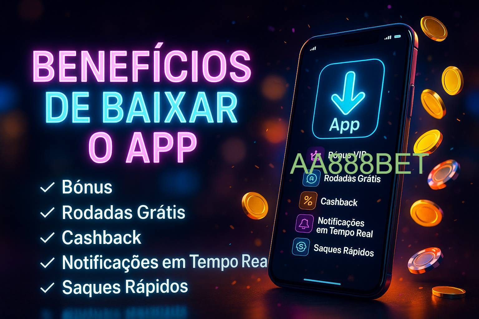 Benefícios do App